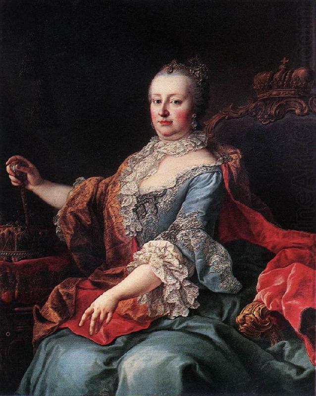 Queen Maria Theresia ag, MEYTENS, Martin van